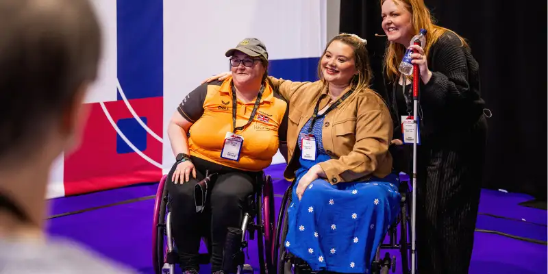 Community networking event at Naidex