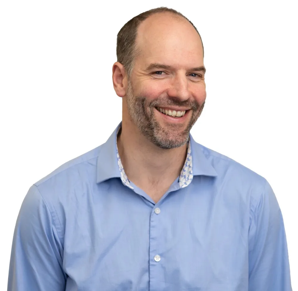 A headshot of Bruce Lauder