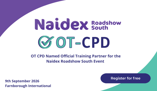 OT CPD Named Official Training Partner for Naidex Roadshow South 